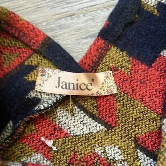 JANICE | Bohemian  over the head shawl wrap - Picture 7 of 9